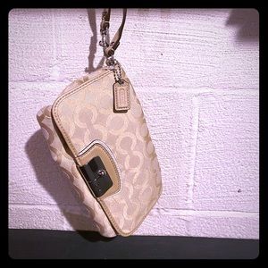 Coach wristlet.